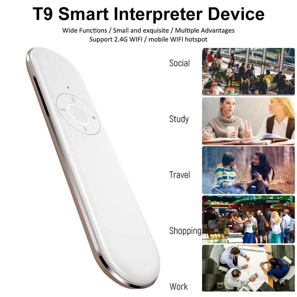 Machine d'apprentissage de langue étrangère de traducteur Intelligent portatif d'ai pour le traducteur de voyage et d'affaires