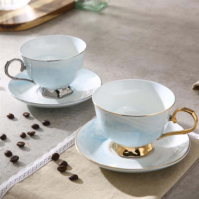 250ml ceramika filiżanka kawy ze spodkiem unikalny kubek na sok ceramika kubek robić mleka skandynawska minimalistyczna marmurkowa ceramiczna filiżanka robić kawy i spodek