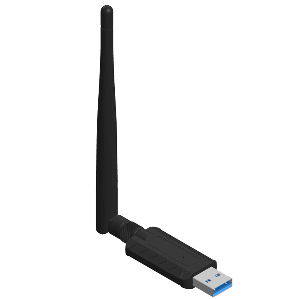 Wifi Adapter 2.4G 5G Free Driver USB 3.0 Antenna 1200Mbps Wifi USB Ethernet Network Card Dual Band wireless Wifi Dongle Receiver