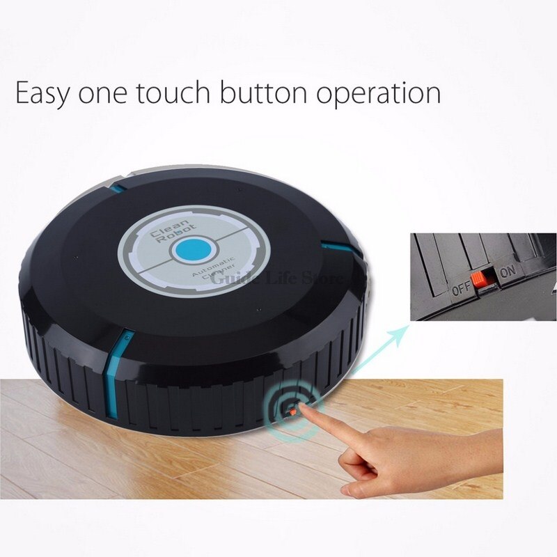 Hem auto rengöring robot mikrofiber smart robot mopp golv damm sopare dammsugare automatiskt hushåll rengöring verktyg