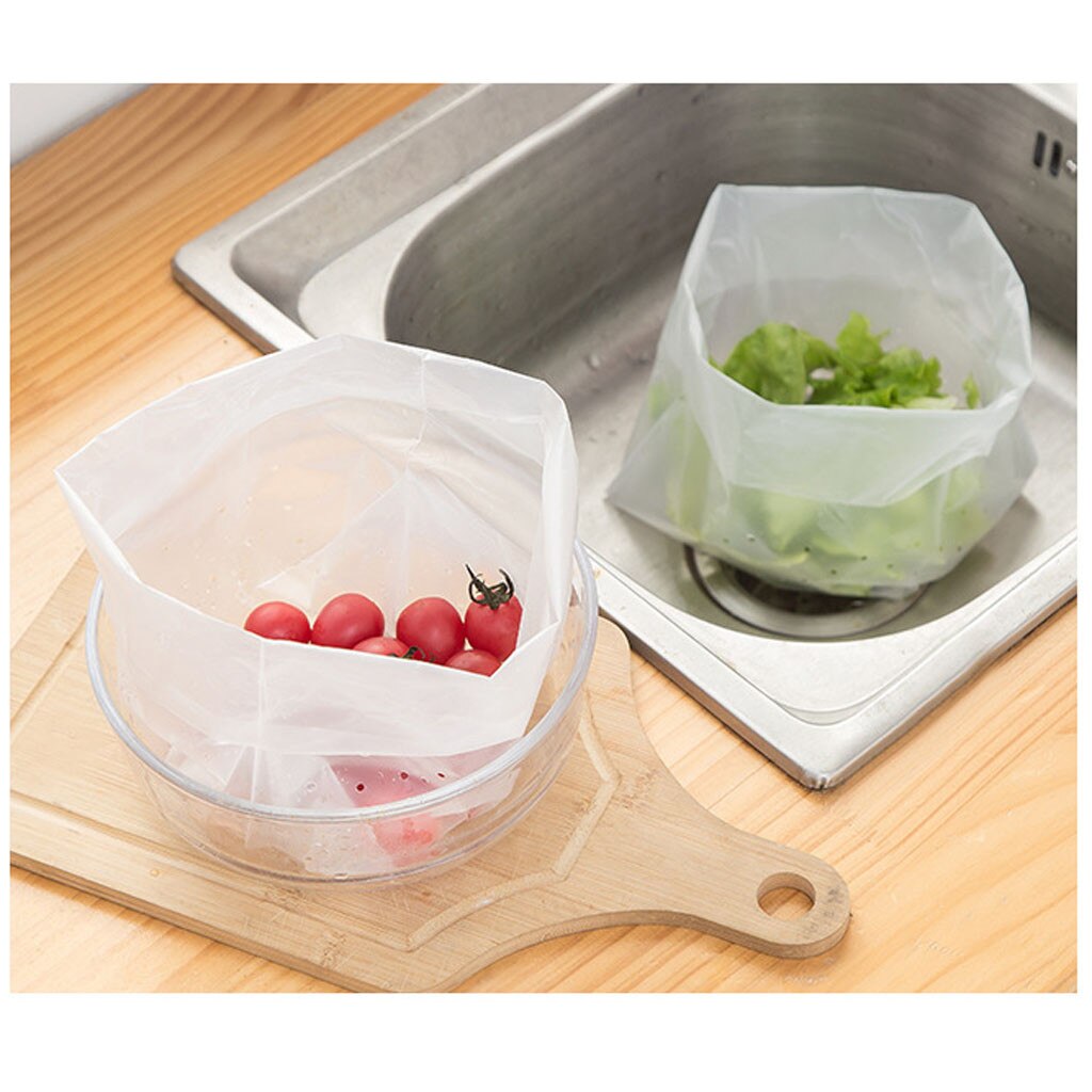 30pcs Kitchen garbage drain bag White Drainage Garbage Filter Independent Sink Filter Bag