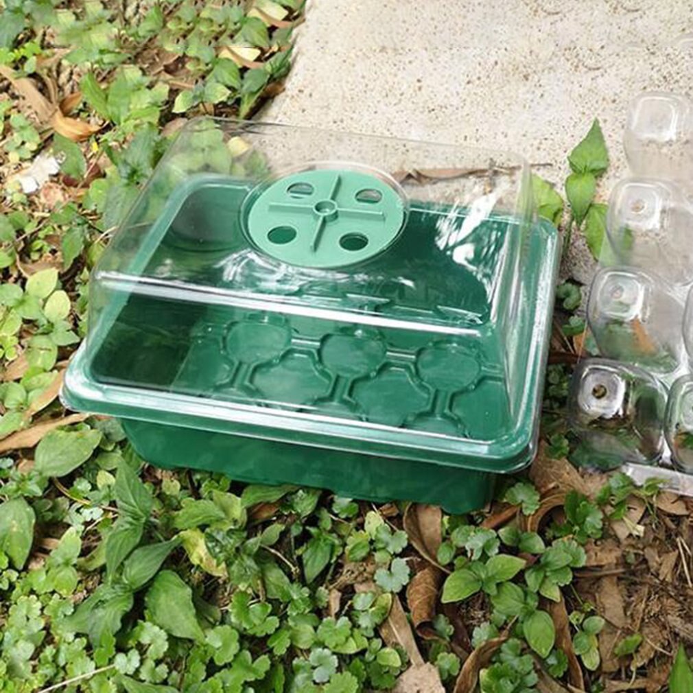 Insulation And Moisturizing Seedling Box Household Seedling Tray Plant Nursery Special Basin Rectangular Plant Planting Tray