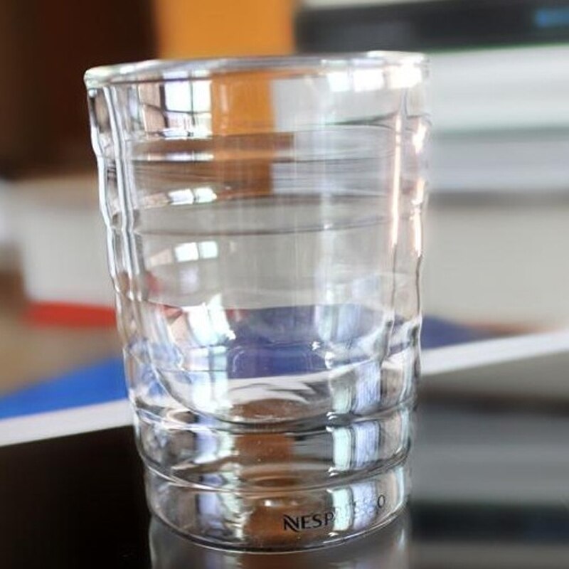 Taza de vidrio de doble pared hecha a mano, vaso transparente para café, leche, Tequila, cerveza, vino, cóctel, vasos térmicos de viaje, 85-350ML
