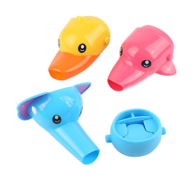 Cute Faucet Extender Durable Cartoon Kids Toddler Sink Handle Baby Bathroom Faucet Extender Children Washing Hands Gadgets Decor
