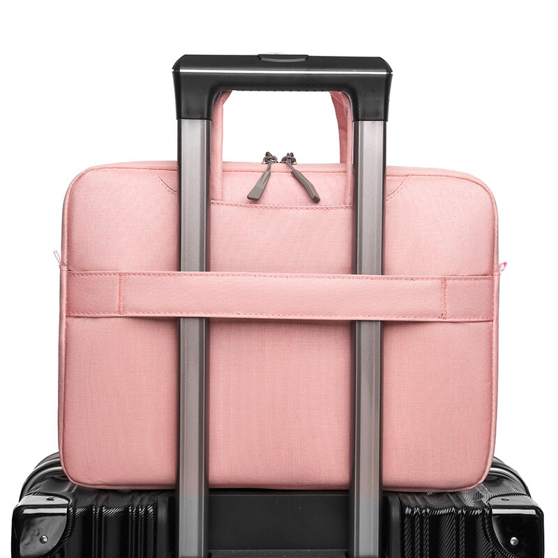 Sac d'ordinateur portable 13.3 14 15.6 17.3 pouces étanche sac d'ordinateur portable pour Macbook ordinateur épaule sac à main porte-documents sac souris sac