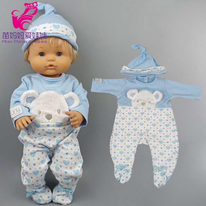38 cm babydoll roupas para 40cm nenuco ropa y su hermanita boneca roupas acessórios: A7