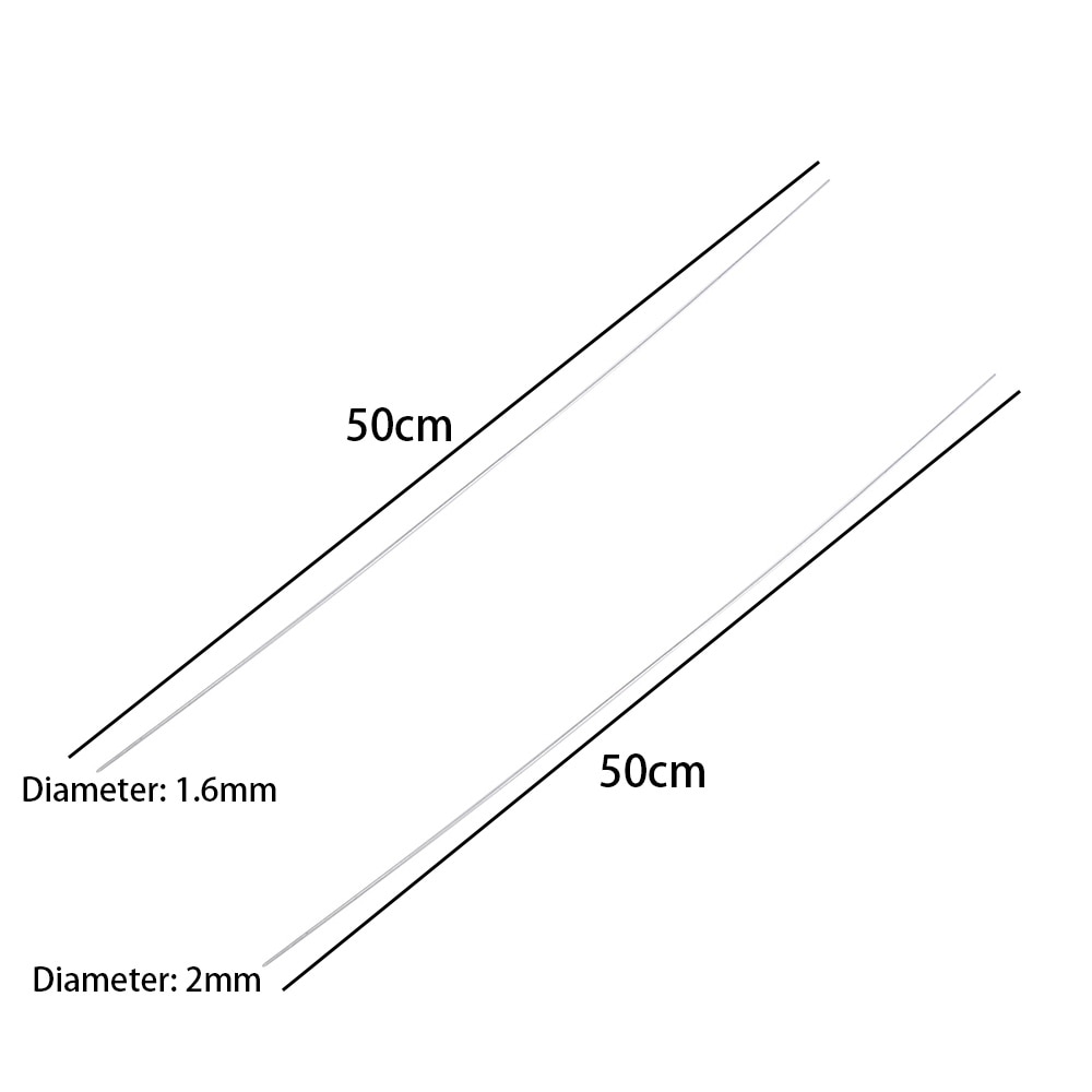10 Pcs Universal 1.6mm/2mm Low Temperature Aluminum Welding Rod Electrodes Cored Wire Welding Sticks Tool