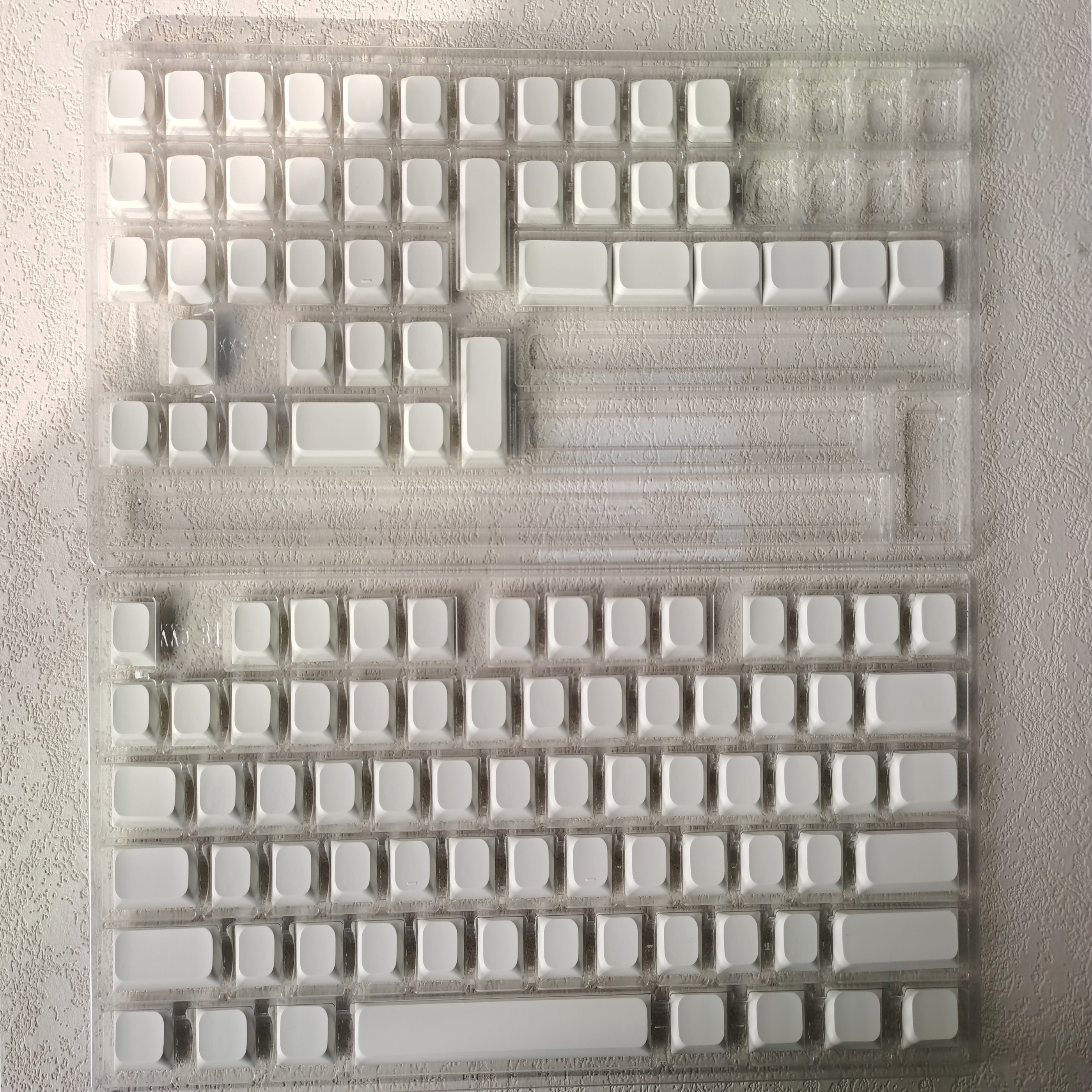 138 toetsen Low Profile PBT Keycaps Custom Double Shot Slim MX Keycaps voor Gateron Cherry MX mechanische schakelaars gamingtoetsenborden: YELLOW