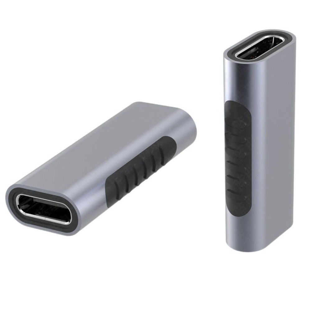 Female To Female USB C Coupler Adapter USB-C Coupler 100W USB Coupler Type-C Converter Full Functionality Charging