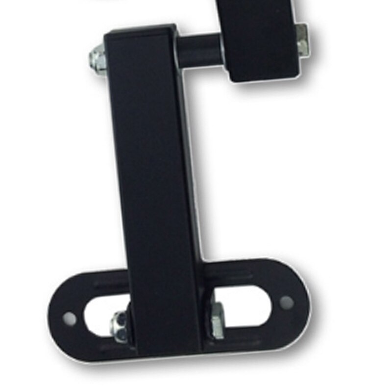 Adjustable 14-27-Inch TV Wall-Mounted Bracket, Flat-Screen TV Frame, 15-Degree Tilt, Mobile LCD TV Monitor Bracket