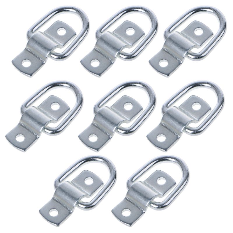 8 Pcs Tie Down D Ring Load Anchor Forged Lashing Ring Anchor Trailer With 9600 Pound Capacity