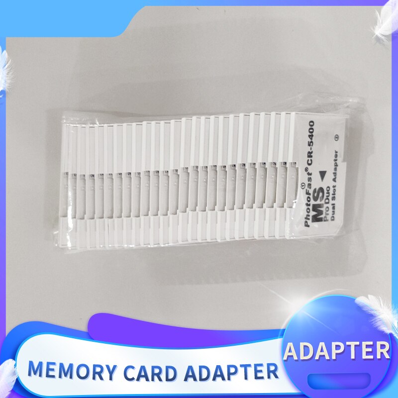Micro SD TF to Memory Stick MS Pro Duo Card Adapter CR-5400 Dual Slot 10pcs/lot 20pcs/lot