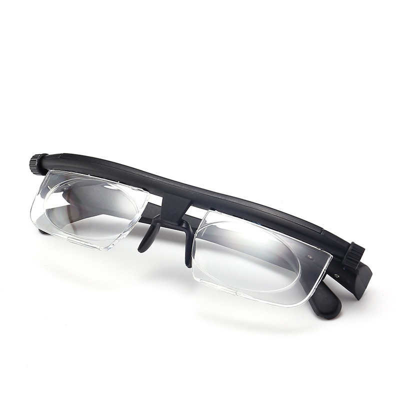Adlens Focus Adjustable Men Women Reading Glasses Myopia Eyeglasses -6D to +3D Diopters Magnifying Variable Strength