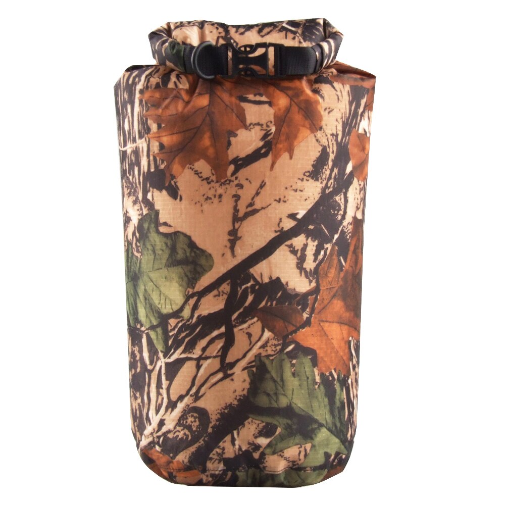 6L/12L/75L Waterproof Compression Dry Bag Roll Top Sack for Camping Floating for Camping Watersports Swimming Rafting Kayaking: Camo 6L