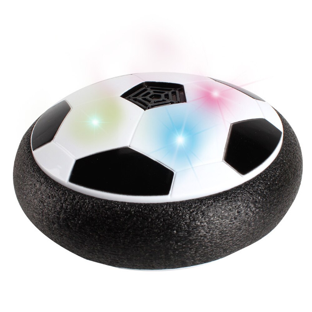 Kids Air Power voetbal trainingsapparatuur Grappige LED Licht Knipperende Bal Speelgoed voetbal Ballen Disc Zweefvliegen Multi-oppervlak Zweven
