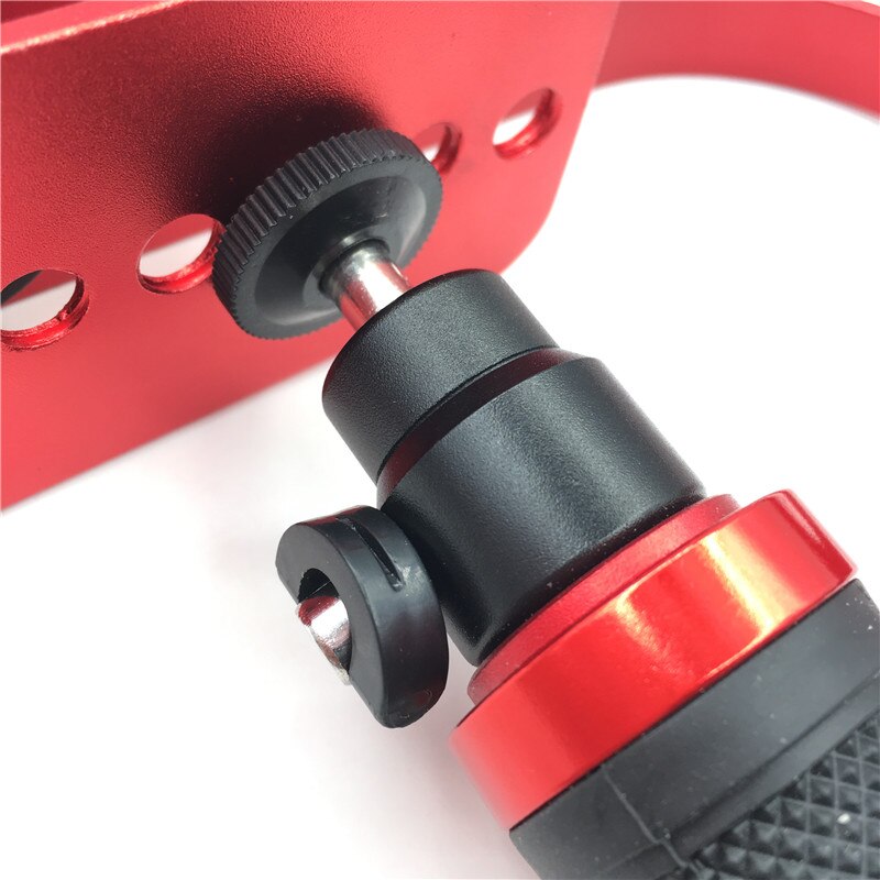 Estabilizador de cámara Digital de aleación de aluminio para Gopro, Mini videocámara de mano, Steadycam de vídeo móvil DSLR 5DII Motion DV Steadycam