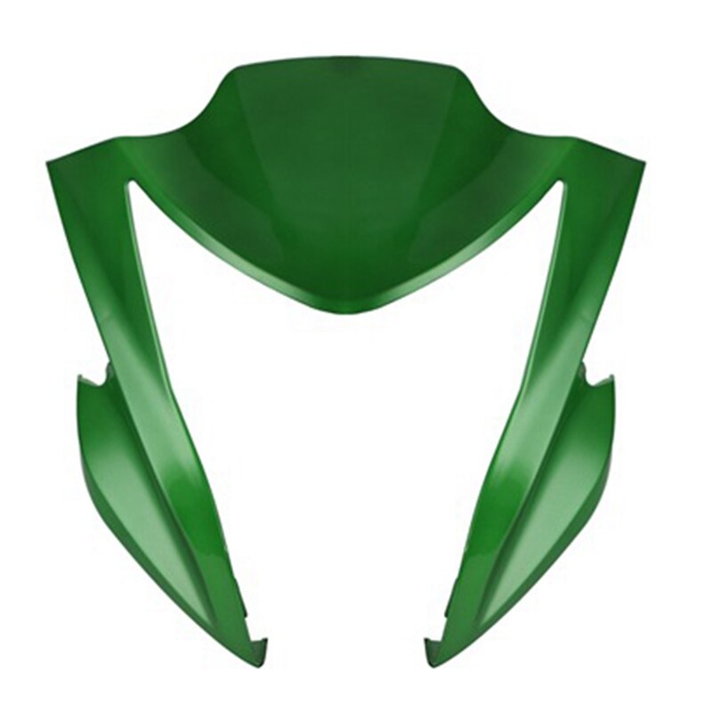 Delantero de la motocicleta faro frente soporte superior de carenado para Kawasaki ER6N: Green