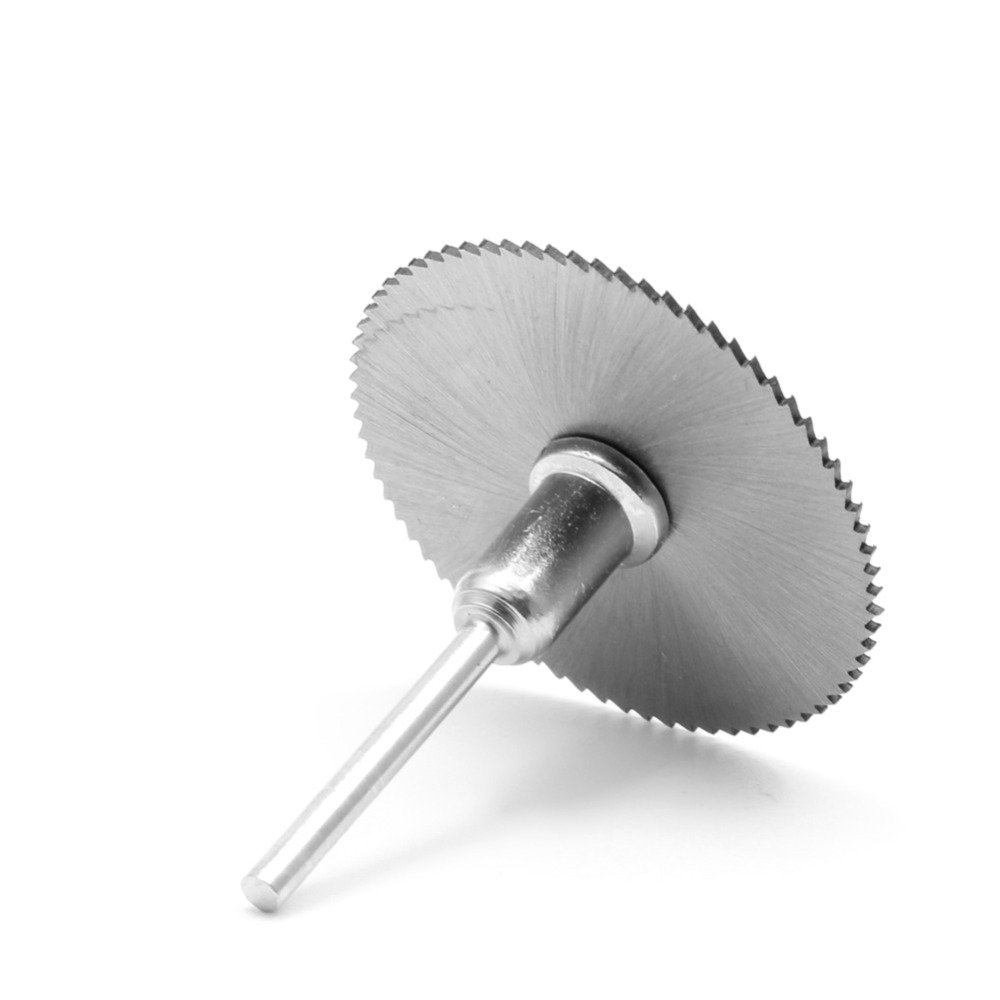 44MM HSS disque de coupe meuleuse coupure scie circulaire lames rotatives outil + tige
