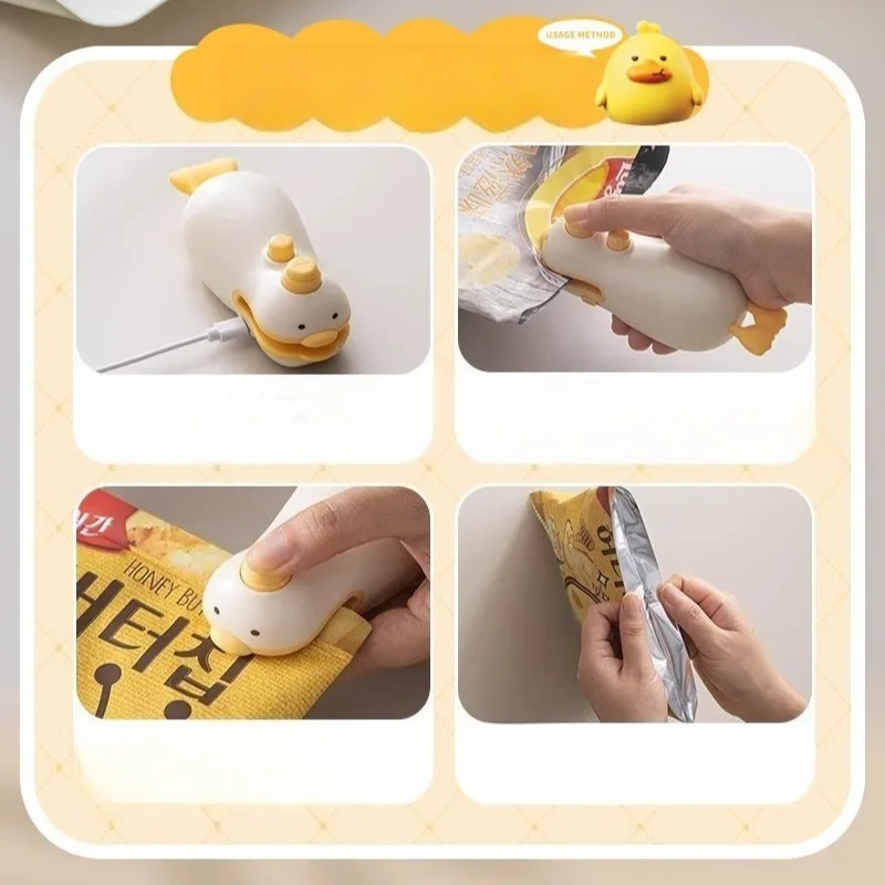 Eenvoudig te gebruiken vacuümverpakkingsmachine, kleine draagbare mini vacuümverpakkingsmachine voor voedsel om te voorkomen dat voedsel vochtig wordt.