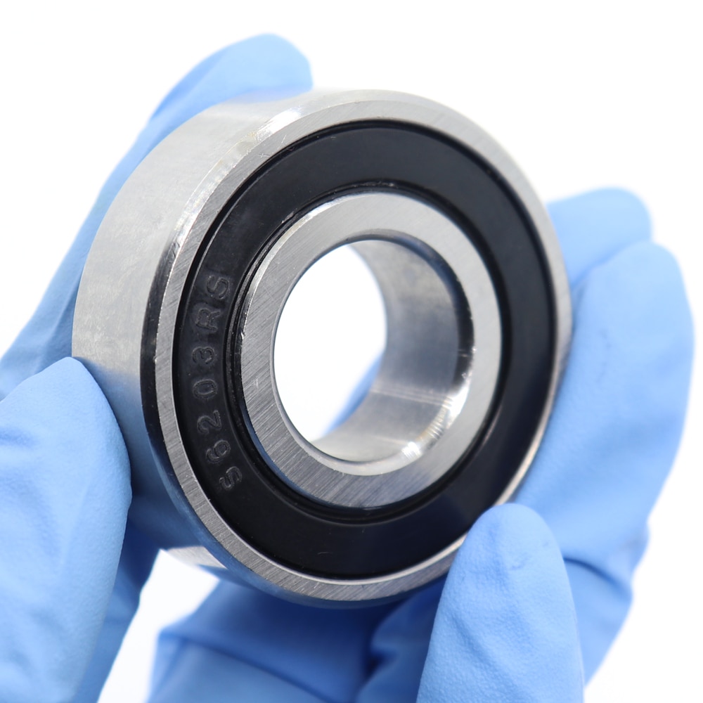 Bearings 6203 6204 6205 6206 ( 1 PC) 440C Stainless Steel Rings With Si3N4 Ceramic Balls Bearing S6203 S6204 S6205 S6206