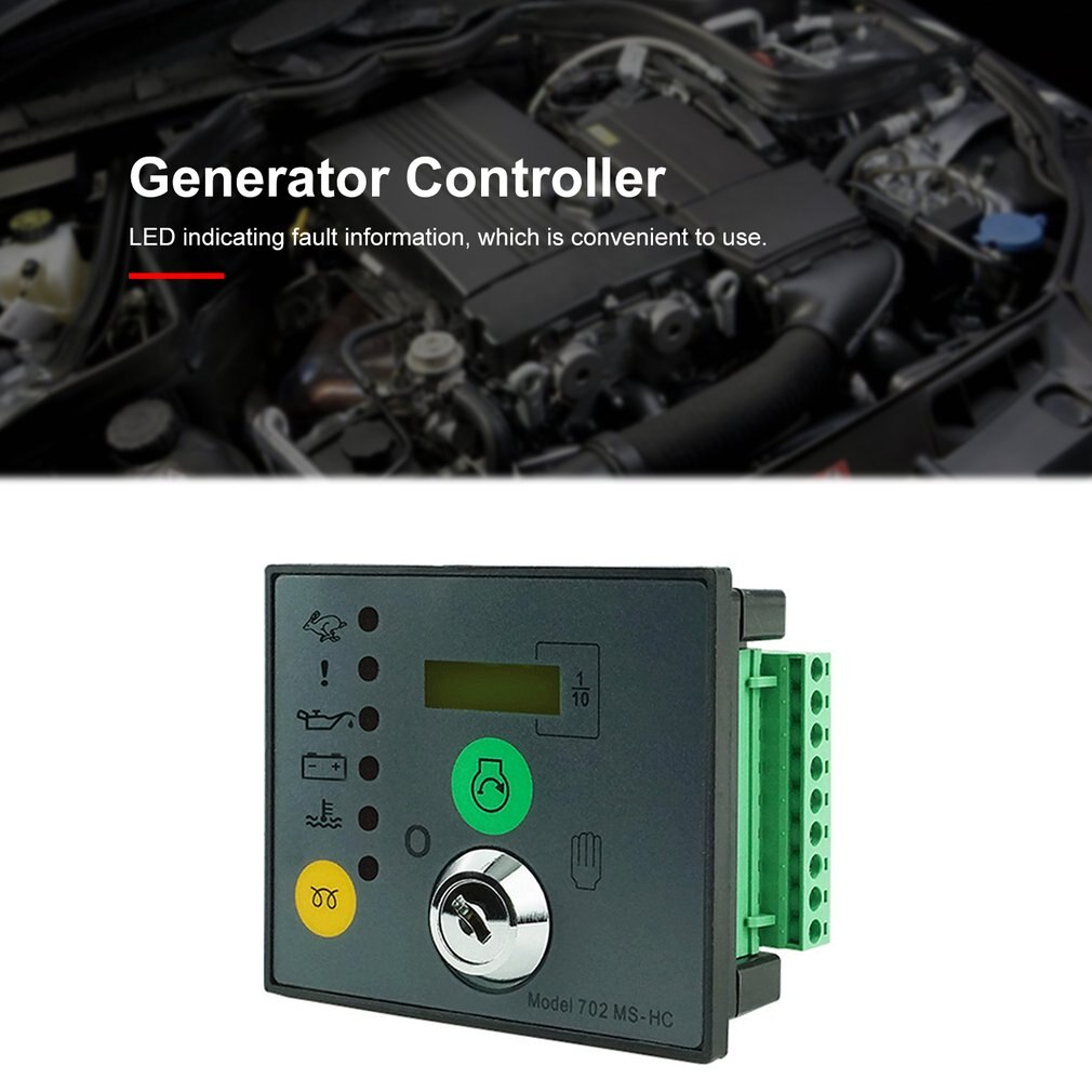 Thermoelectric Generator Diesel Engine DSE702MS Generator Controller Generator Control Panel Manual Start Module Carburetor