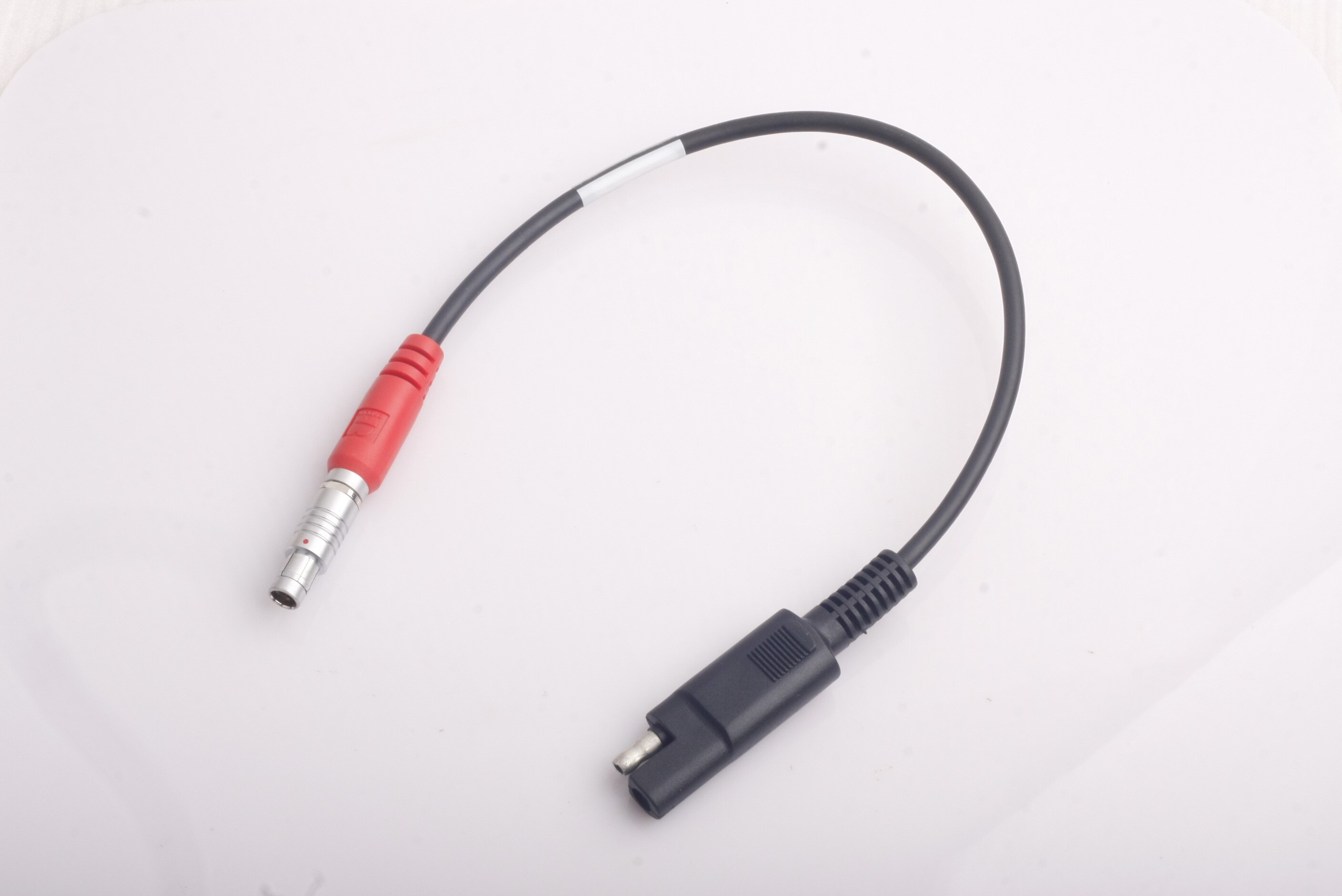 Power Cable For Topcon Gps HiPer Lite Wired To Tow Pin Connector