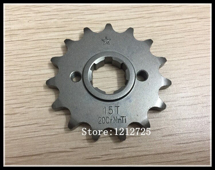 Piñones de motocicleta CB125T CB150T CM125 QJ150J, piñones de moto 428-42t: Small teeth