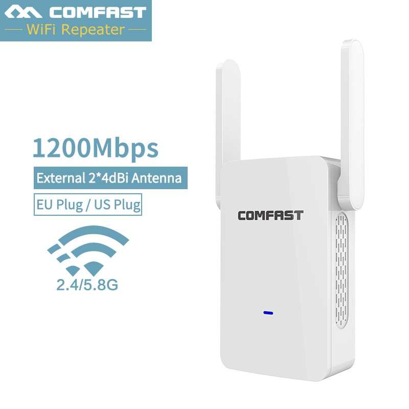 1200Mbps CF-WR753AC Wifi Repeater/Router/AP Access Point Modus Repeater WiFi Dual Band 2,4/5G drahtlose Externe antenne Repeater