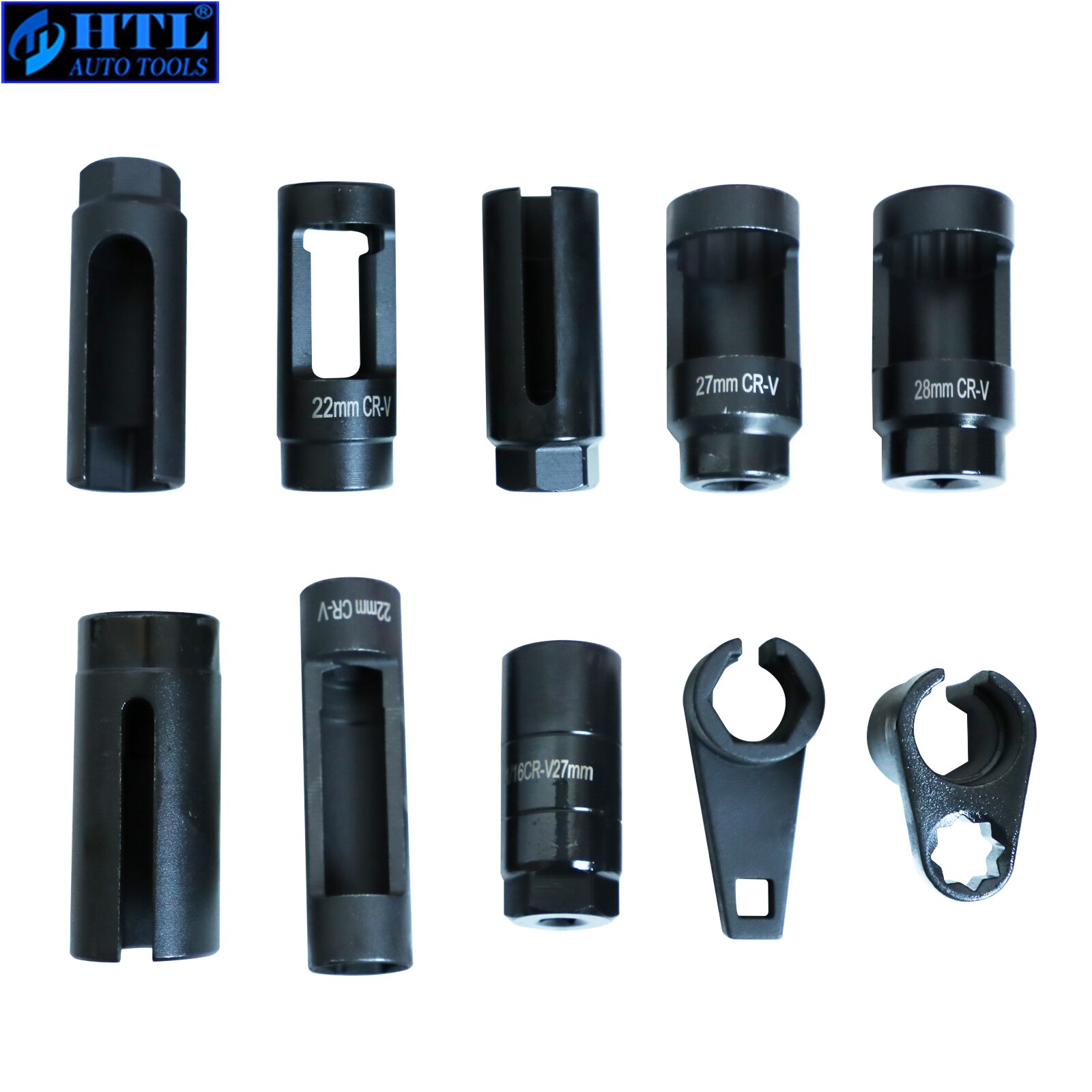 10 Stuks Sensor &amp; Verzenden Unit Socket Set Zuurstof Sensor Socket Hand Tool Set