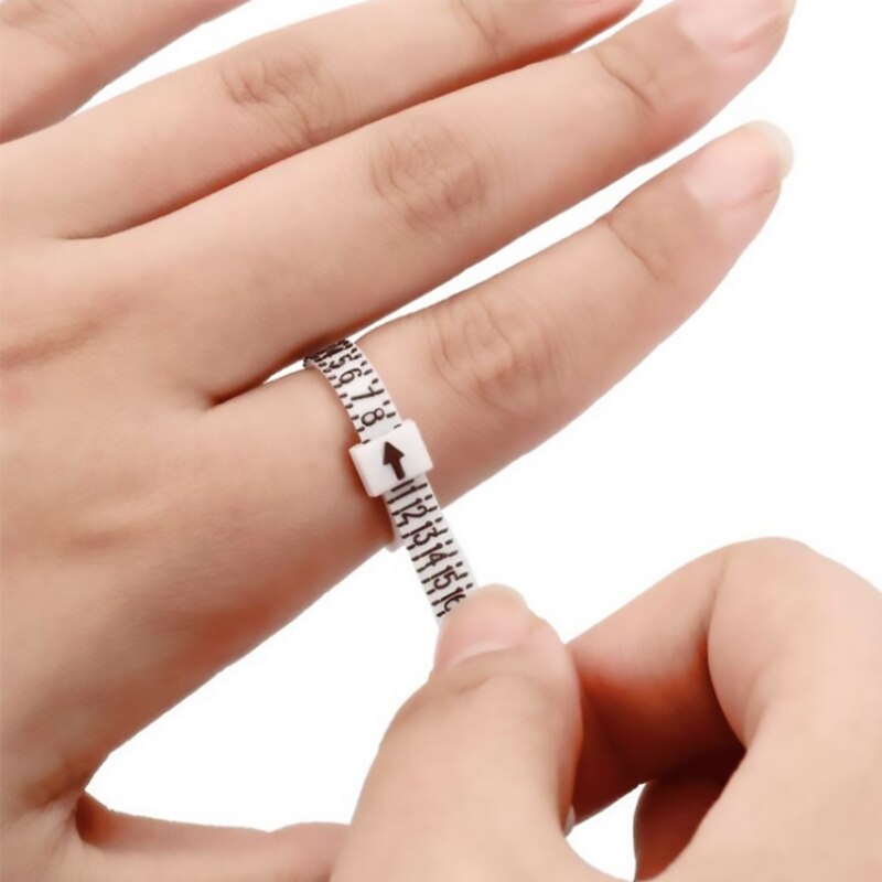 Finger größe messung kreis maßBand größe Finger umfang messung UNS Band Weiche Lineal Sauerei Ring größe