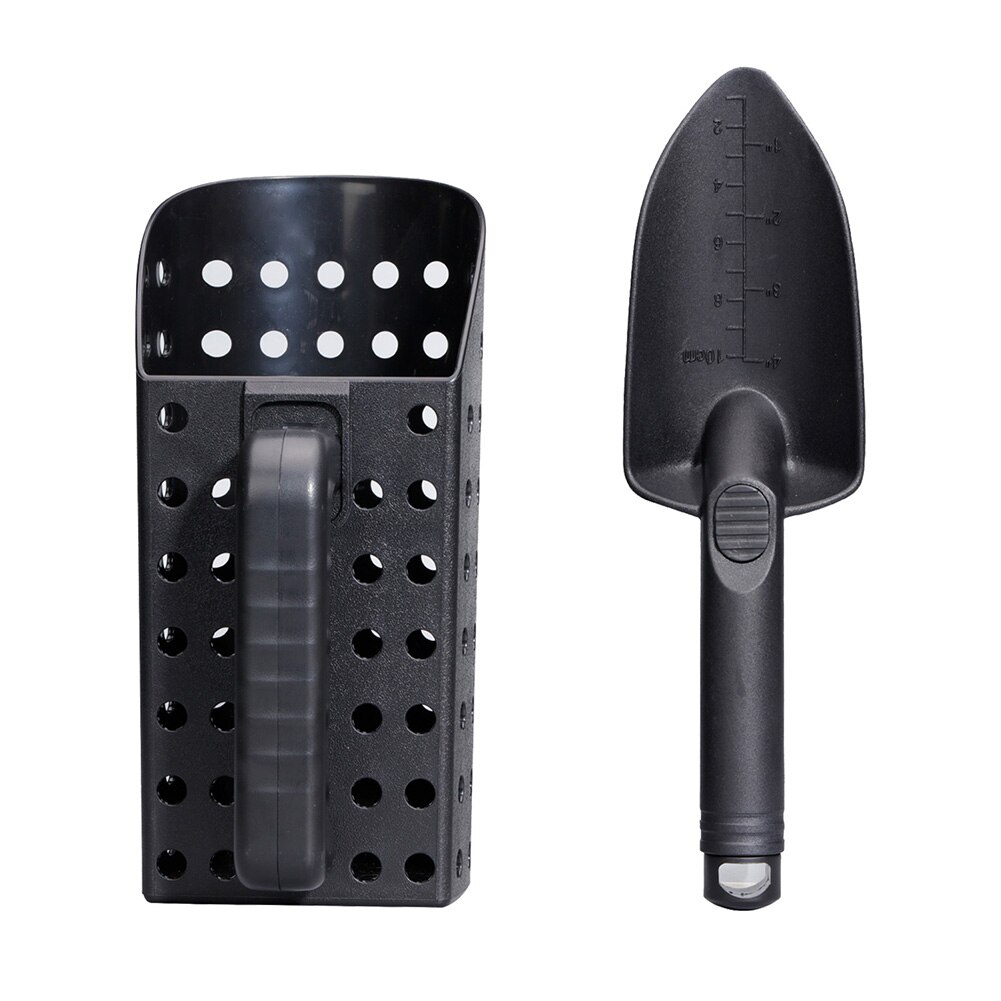 Metal Detector Sand Scoop and Shovel Set Treasure Digging Tool for Underground Metal Treasure Detecting