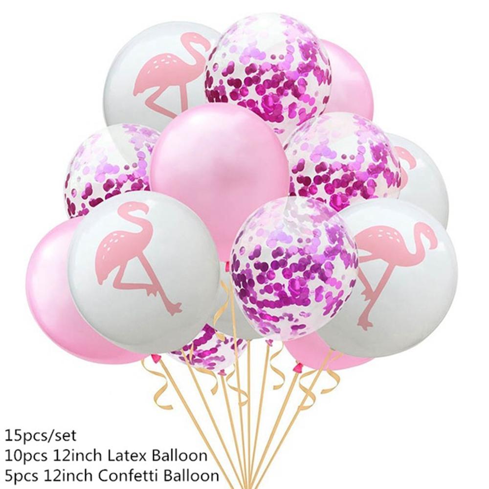 Juego de vajilla desechable de flamenco rosa para niños y niñas, servilletas, vasos, servilletas, decoración de feliz cumpleaños: Transparente