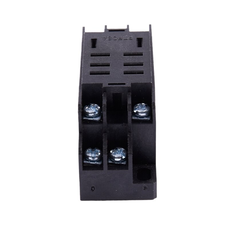 12V DC Coil Power Relay DPDT LY2NJ HH62P-L JQX-13F 10A With PTF08A Socket Base