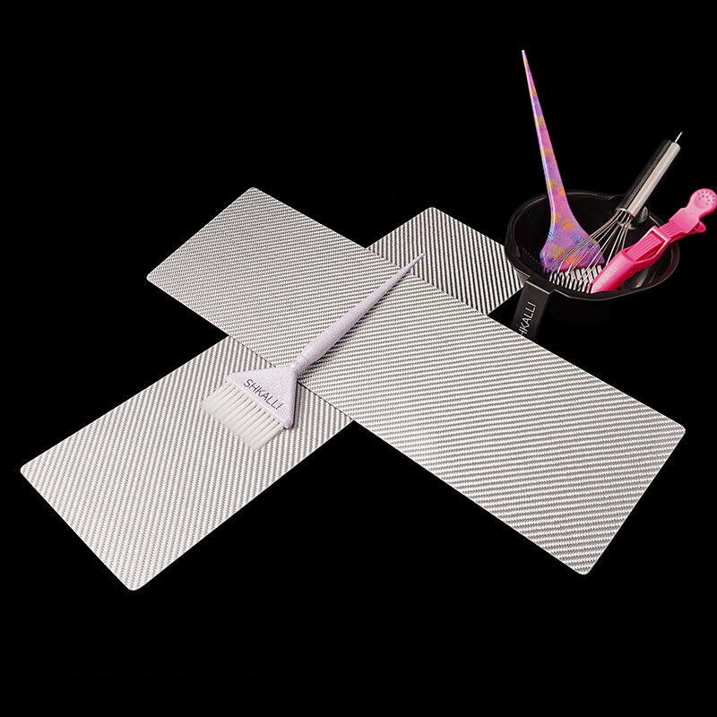 Hair Board Hair Salon Coloring Dyeing balayage Aluminum Foil Backing Board For Barber Hairdresser Styling Tools