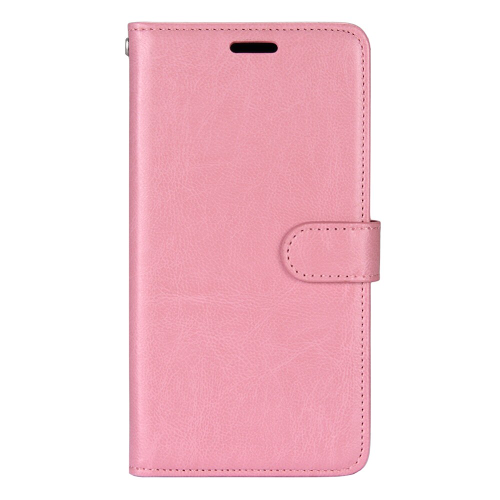 Per Nokia 2.4 custodia portafoglio tinta unita Flip PU pelle Funda per Nokia 2.4 Nokia2.4 TA-1277 TA-1275 TA-1274 TA-1270 Cover Coque Capa: 8