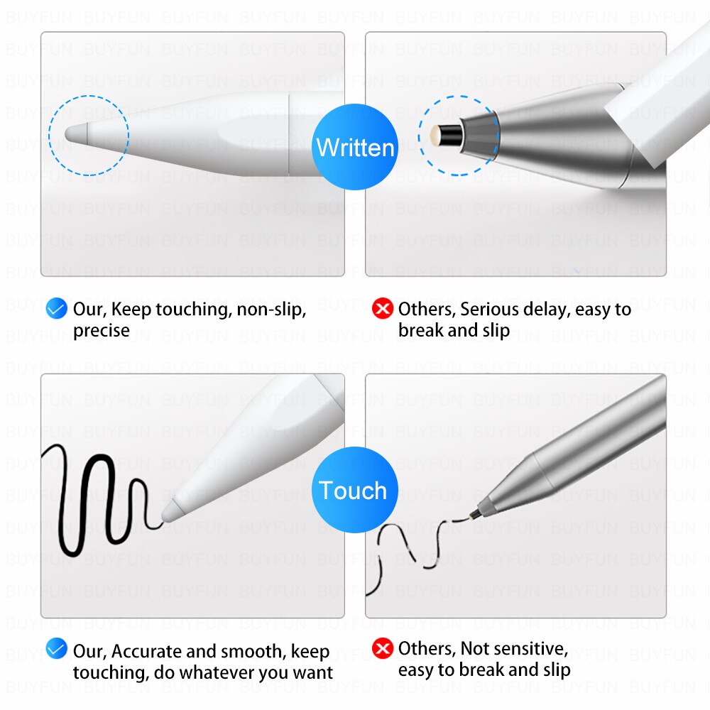Apple Pencil 1 2 Active Stylus Pen Pencil For iPad Pro 11 12.9 Palm Rejection Tablet Touch Pen For Ipad Air3