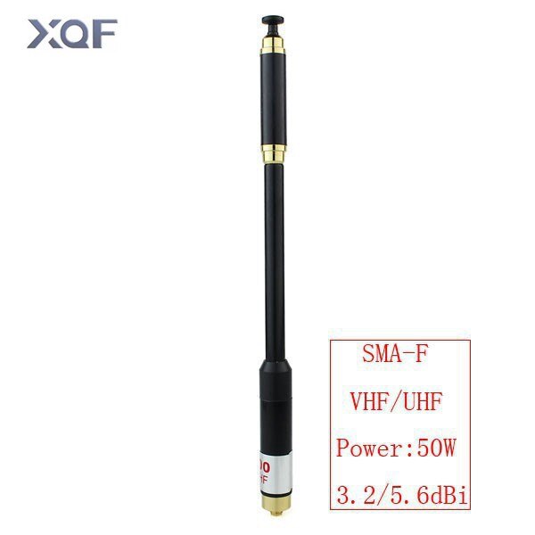 Antenna AL-800 SMA-Female 144/430MHz High Gain Super Telescopic Antenna For PRYME Kenwood HYT BAOFENG WLKIE TALKIE