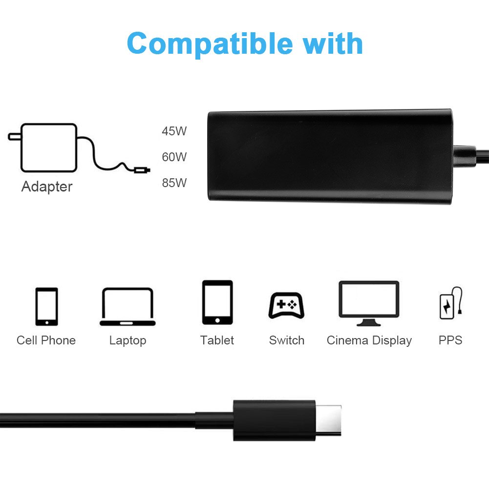3 In 1 Tool USB-C Om Laptops Duurzaam Accessoires Veilig Connector Draagbare Magnetische Converter Adapter Voor Macbook Pro 12