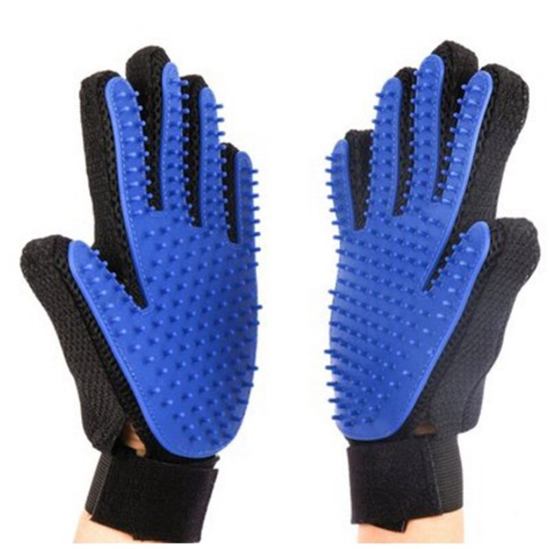 Gant en silicone pour chats | Peigne de Massage, poils d'animaux, brosse en silicone, accessoires de toilettage, fournitures de toilettage pour chats