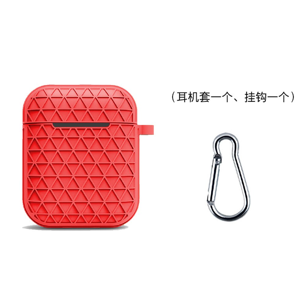 Airpods Accessoires Case Anti Verloren Riem Beschermende Siliconen Cover Huid Riem Voor Apple Air Pod Dust Covers: B