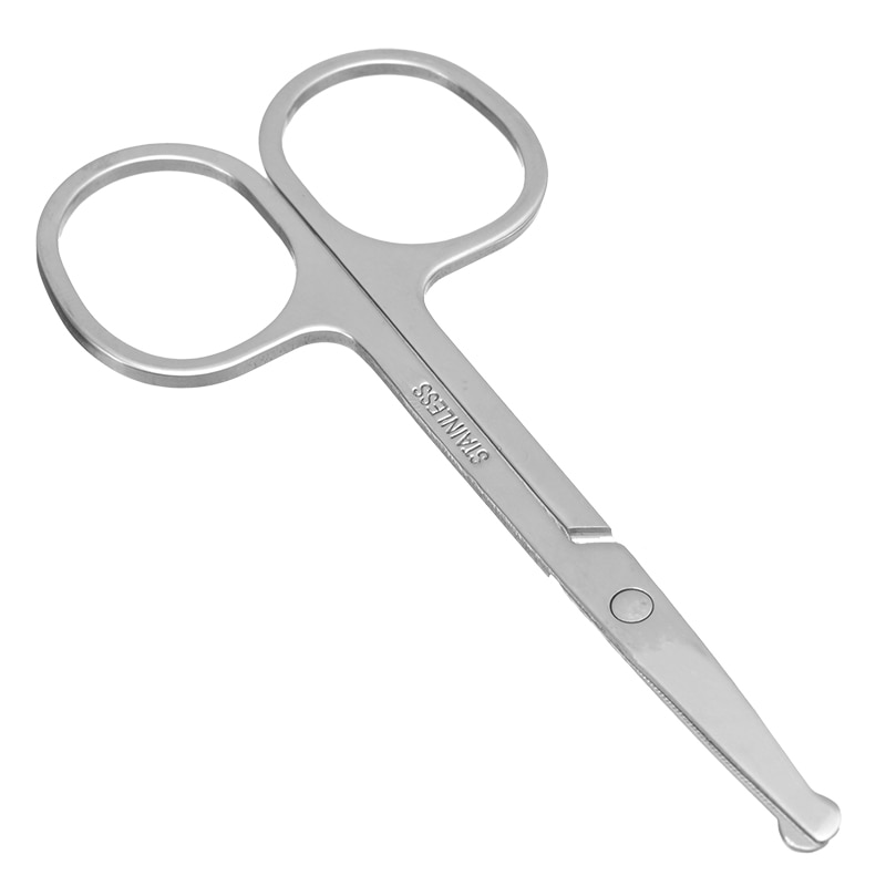 3.5" Mini Curved Mustache Scissor Stainless Steel Grandado
