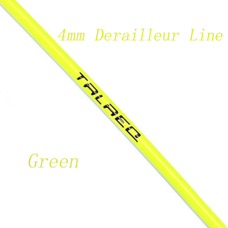 3M Universal Bicycle Brake Cable Housing Shift Cable Wire Pipe for 4mm/5mm MTB Road Bike Derailleur Brake Line Front Rear Tube: 4mm Shift-Green