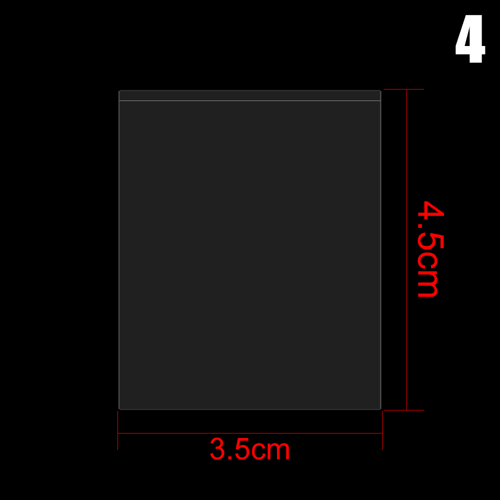 Neue 100Stck/Tasche 13 Größen transparent unversiegelt Spielen Karte Hülse Magie Spiel Spielen Ich bin Freien Bord Spiele Karten Schutz zubehör: 4