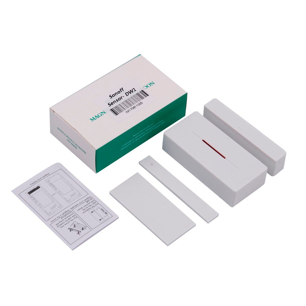 Sonoff 433.92MHz Wireless Door Window Alarm Magnetic Sensor Wireless Automation Anti-Theft Alarm Smart Home Security Alarm Syste