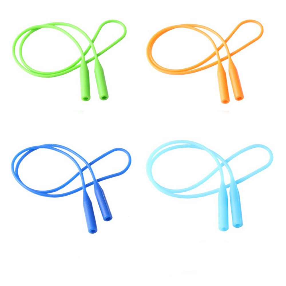 1 Pc Candy Color Elastic Silicone Eyeglasses Straps Sunglasses Chain Sports Anti-Slip String Glasses Ropes Band Cord Holder