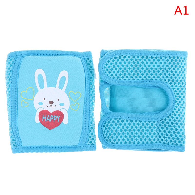 Kids Kruipen Elleboog Zuigelingen Peuter Baby Knee Pads Protector Veiligheid Mesh Kneepad: A1