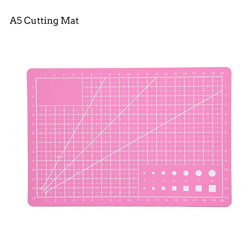 LMDZ A3 A4 A5 Double Sided Cutting Mat Cutting Board Mat Patchwork Mat Cutting Mat Patchwork Tool DIY Cutting Board 1 Pcs: A5 Pink