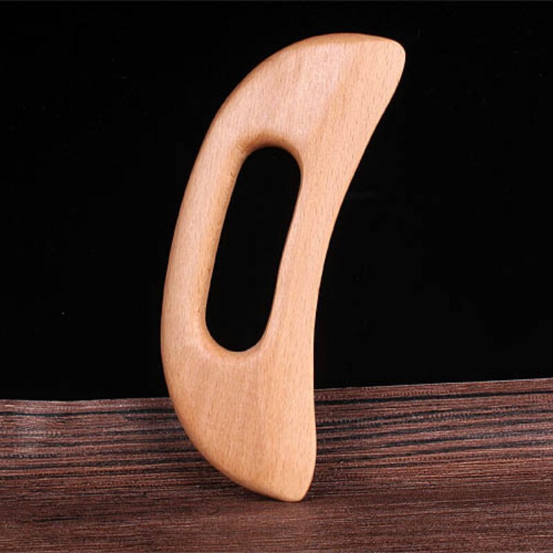 Tre gua sha verktøy skrapebrett massasjeverktøy slanking guasha massasjebrett gua sha skrape kroppsmassasjeterapiverktøy