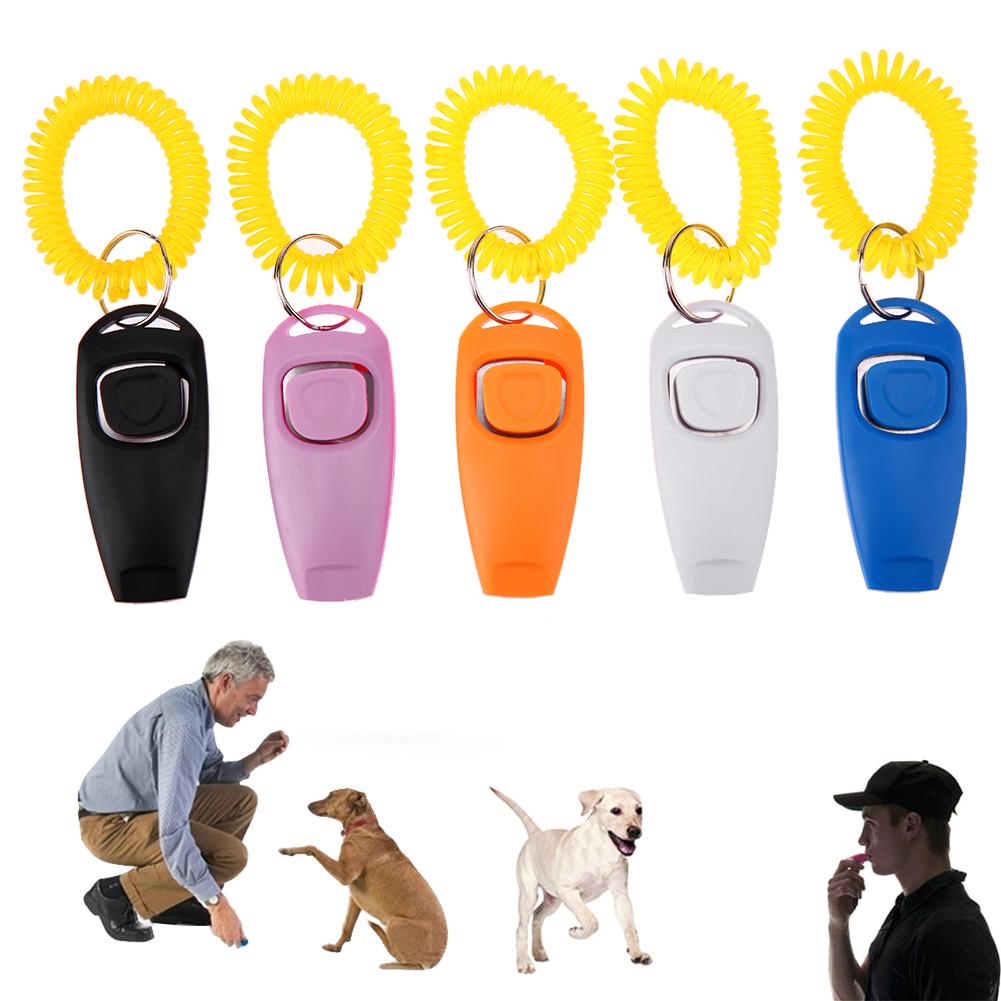 Pet Training Device Whistle Dog Products Clicker Dog Guide Tool Trainer Aid for Household Animal Dogs Accessories