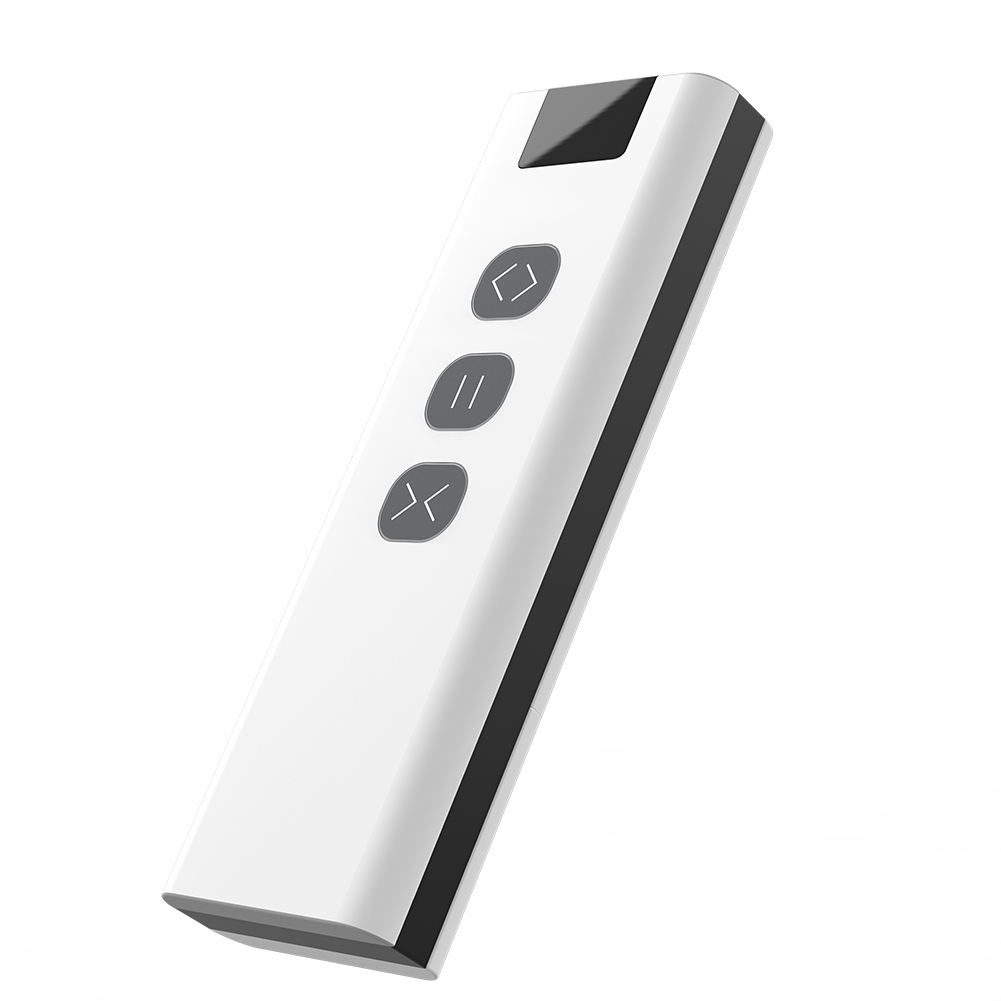 MOES Tuya WiFi RF Rollos Vorhang Steuermodul Auslöseschalter mit Fernbedienung für Elektromotor Sonnenschutz Google Home Alexa: Licht Grün